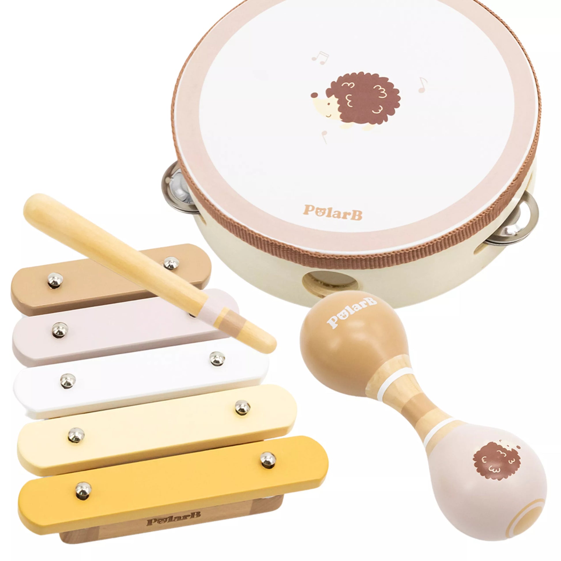 VIGA Polarb Muzikos instrumentų rinkinys su ežiuku