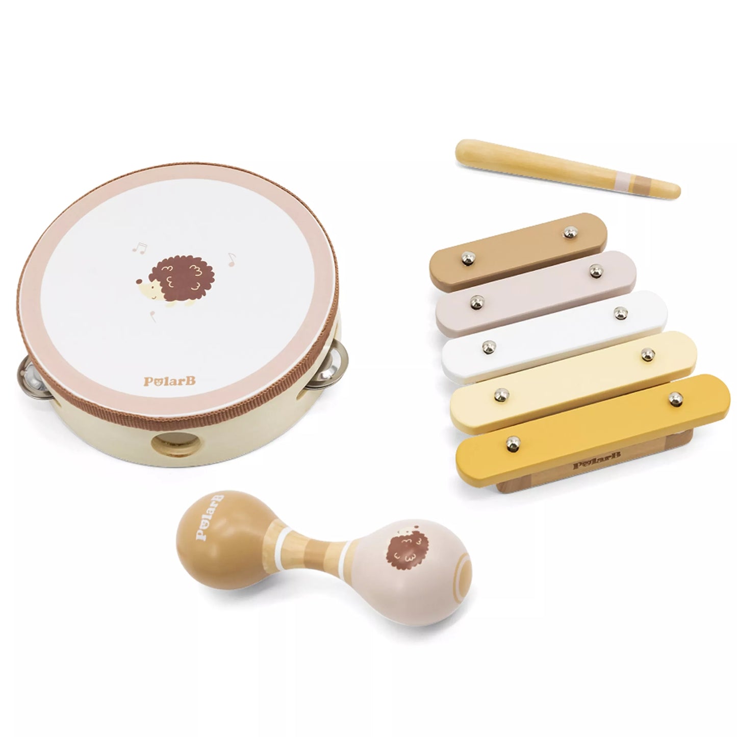 VIGA Polarb Muzikos instrumentų rinkinys su ežiuku
