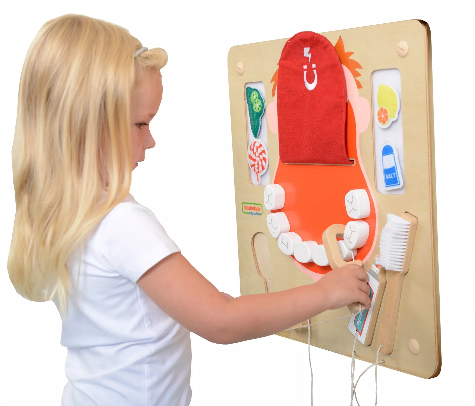 MASTERKIDZ burnos higienos „Flex Montessori“ sieninė sensorinė lenta