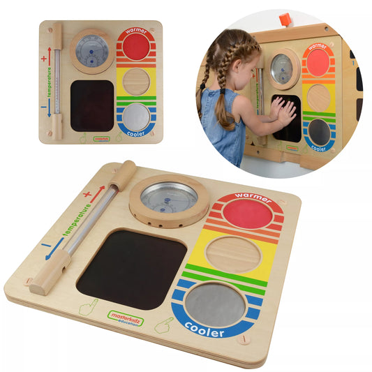 MASTERKIDZ temperatūros mokymosi lanksti sieninė lenta