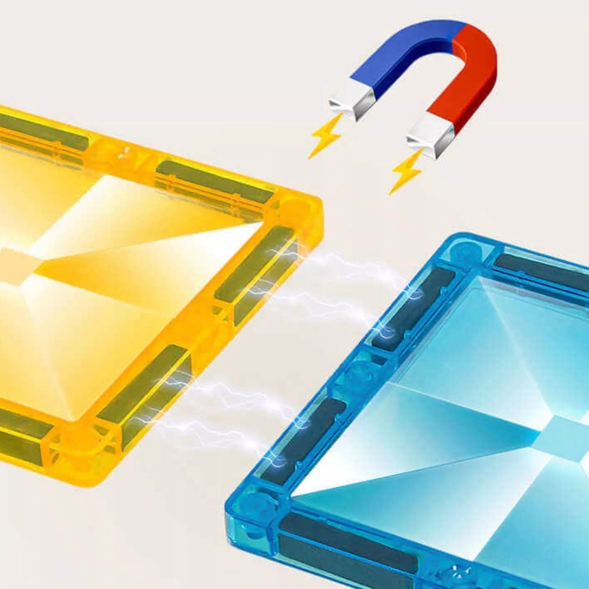 WOOPIE magnetinių blokų 3D policijos nuovados rinkinys 42vnt