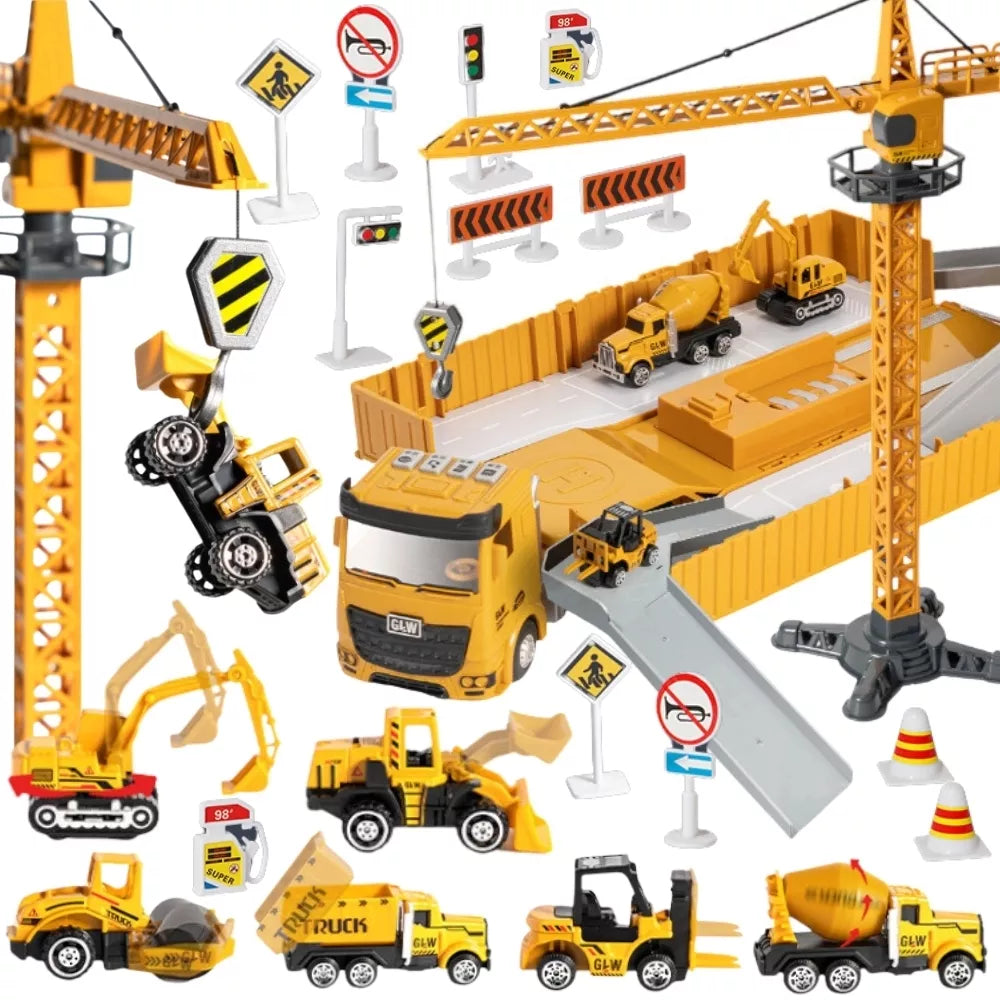 WOOPIE sunkvežimio 6in1 konstrukcinis rinkinys