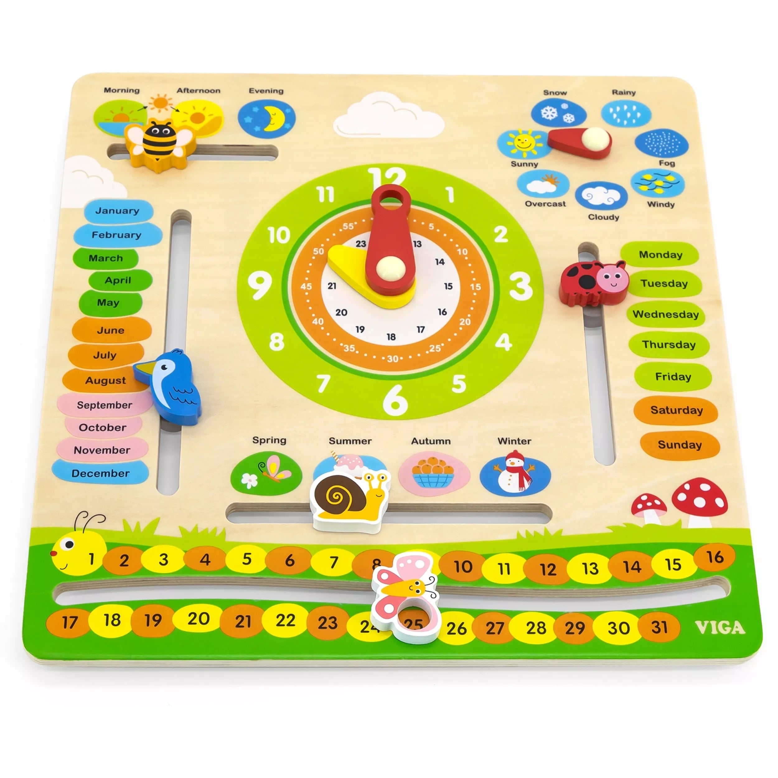 VIGA edukacinis kalendorius anglų kalbos mokymuisi