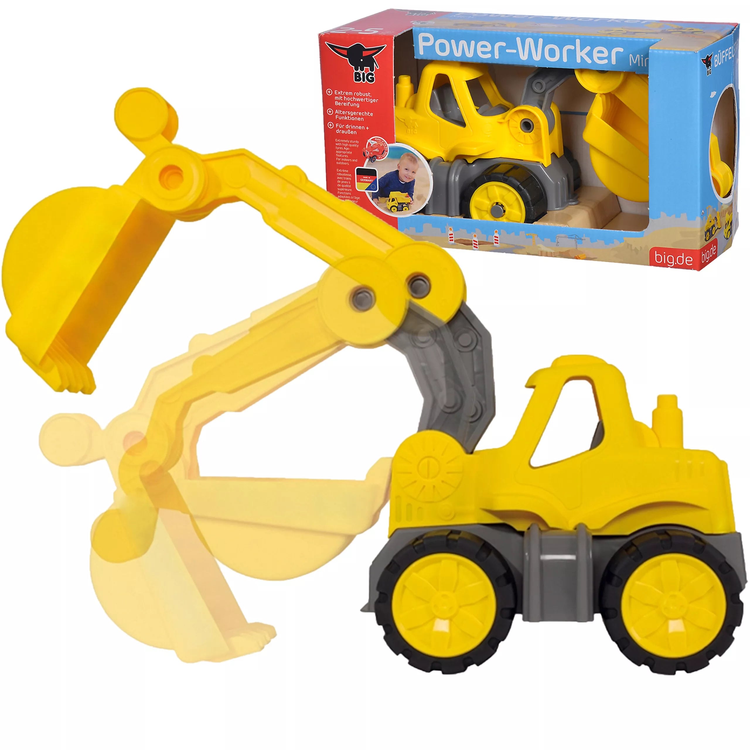 Big Power Worker – mini ekskavatorius