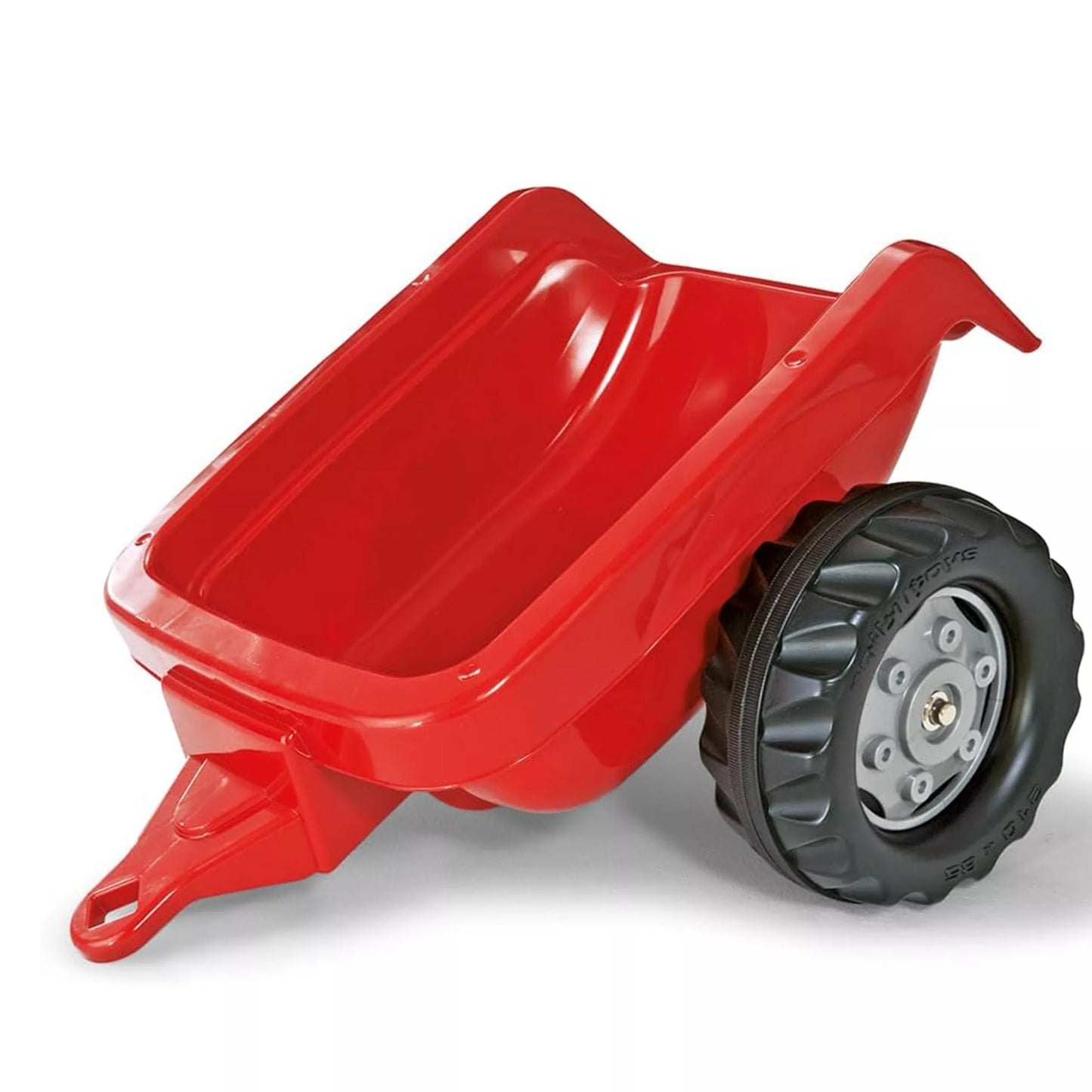 Pedalinis traktorius su priekabos