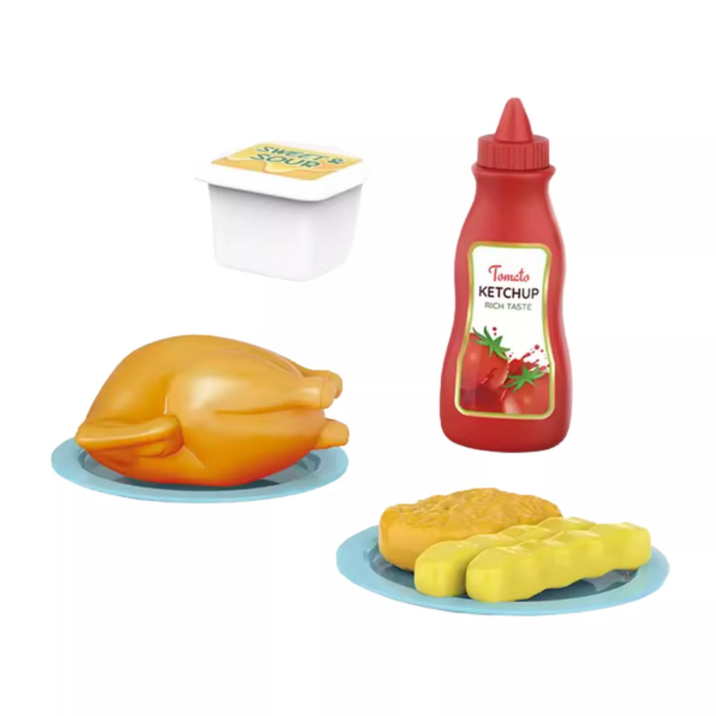 Rožinė vištiena mikrobangų krosnelėje