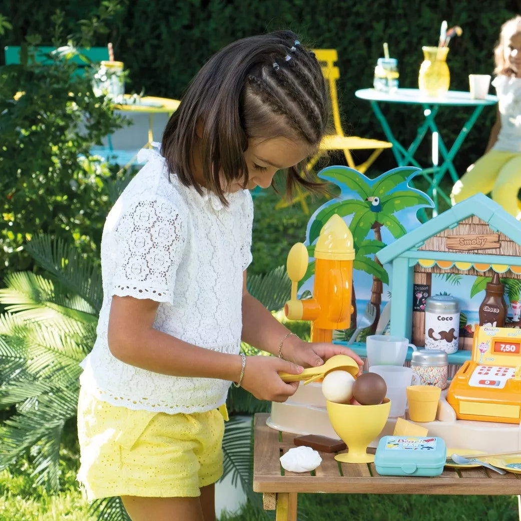 SMOBY Ice Cream Parlor Shop 38 vnt – paplūdimio baras