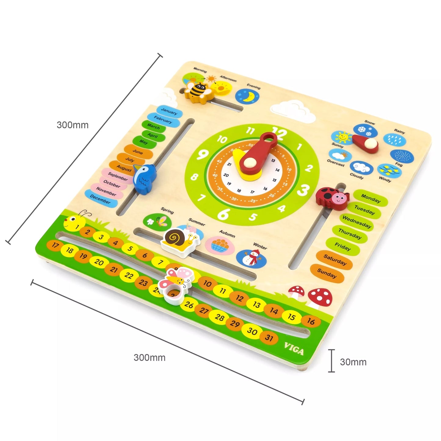 VIGA edukacinis kalendorius anglų kalbos mokymuisi