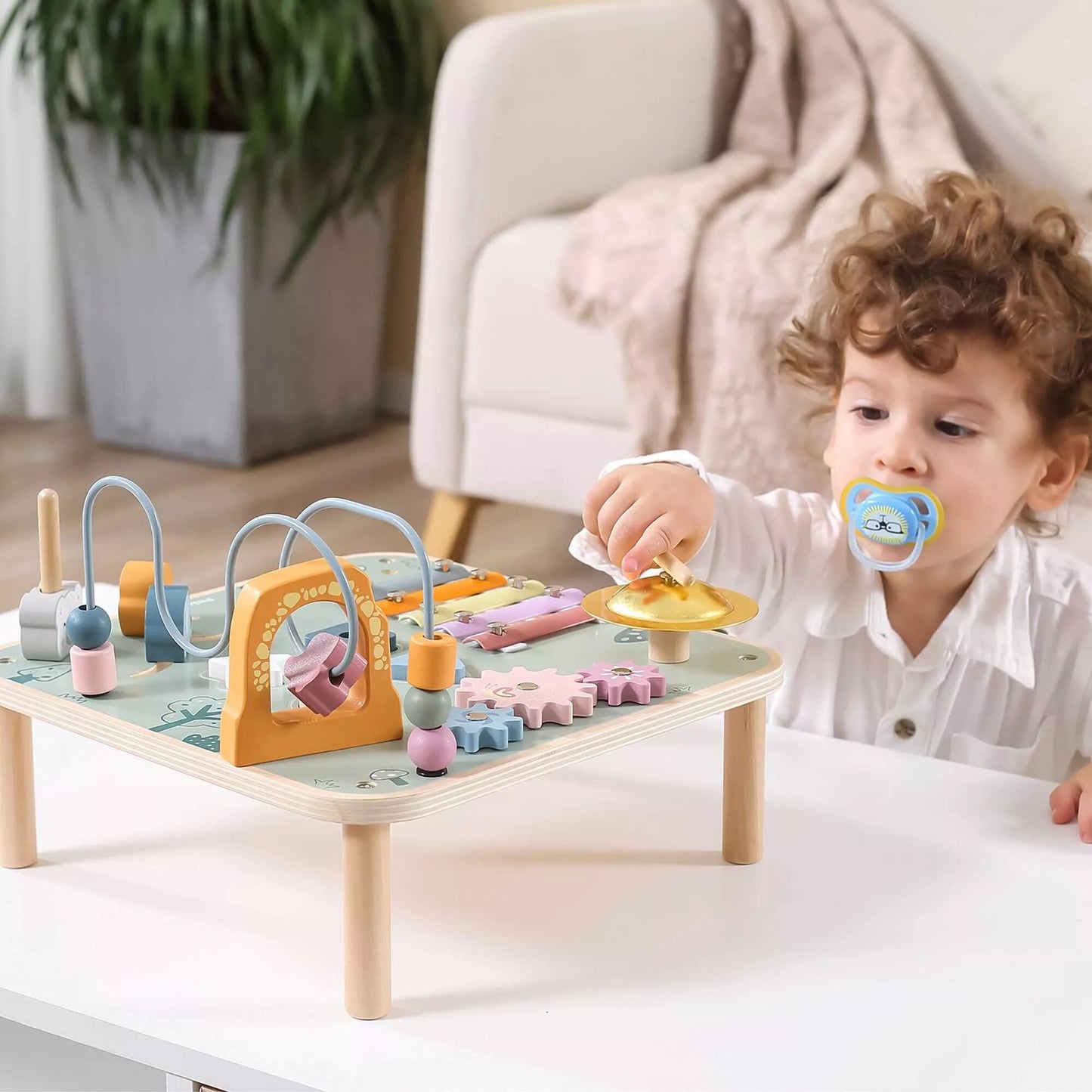 VIGA PolarB edukacinis stalo žaidimas su kilpomis ir būgneliais