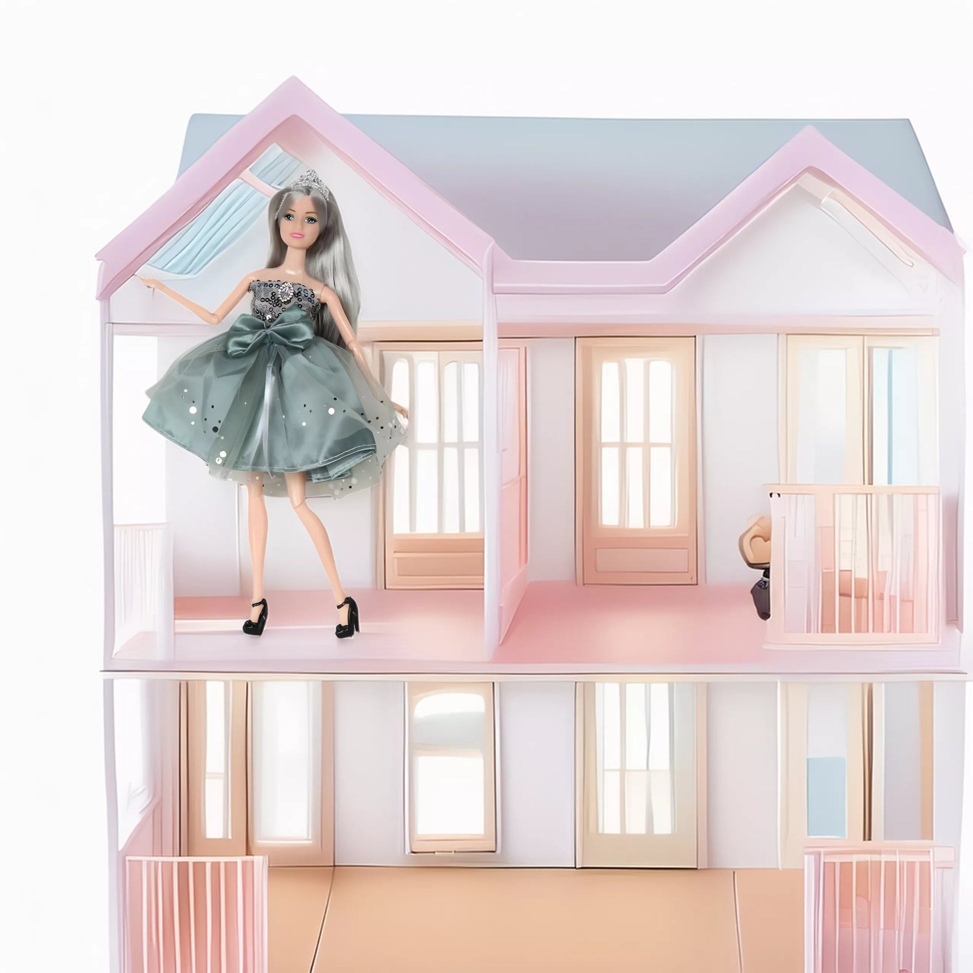 WOOPIE ROYAL Lėlė Emi – Stilinga Princesė su Aksesuarais (29 cm)
