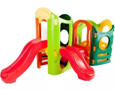 LITTLE TIKES 8-in-1 žaidimų aikštelė „Monkey Grove“ su čiuožyklomis