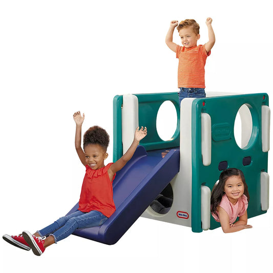 LITTLE TIKES „Monkey Grove“ žaidimų aikštelė mažyliams – mėlyna ir žalia