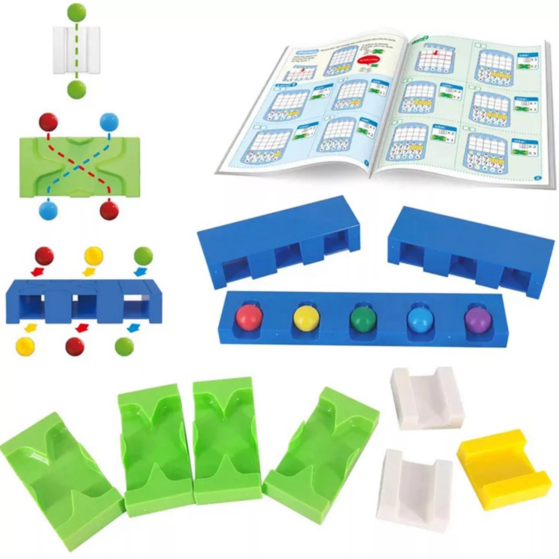 WOOPIE IQ Logic Kamuolys Žaidimas Smegenų Treniruotės Dėlionės Kelių Labirintas