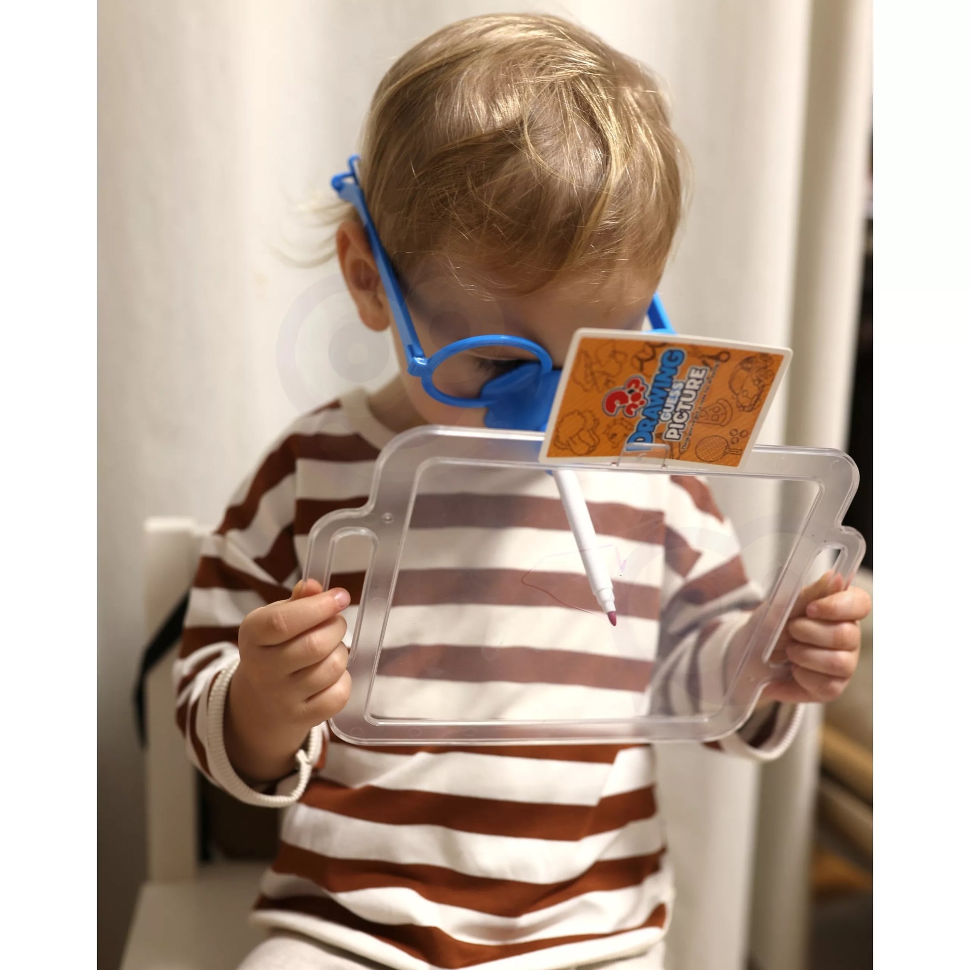 WOOPIE šarados žaidimas „Nupiešk ir atspėk paveikslėlį“ piešimas nosimi