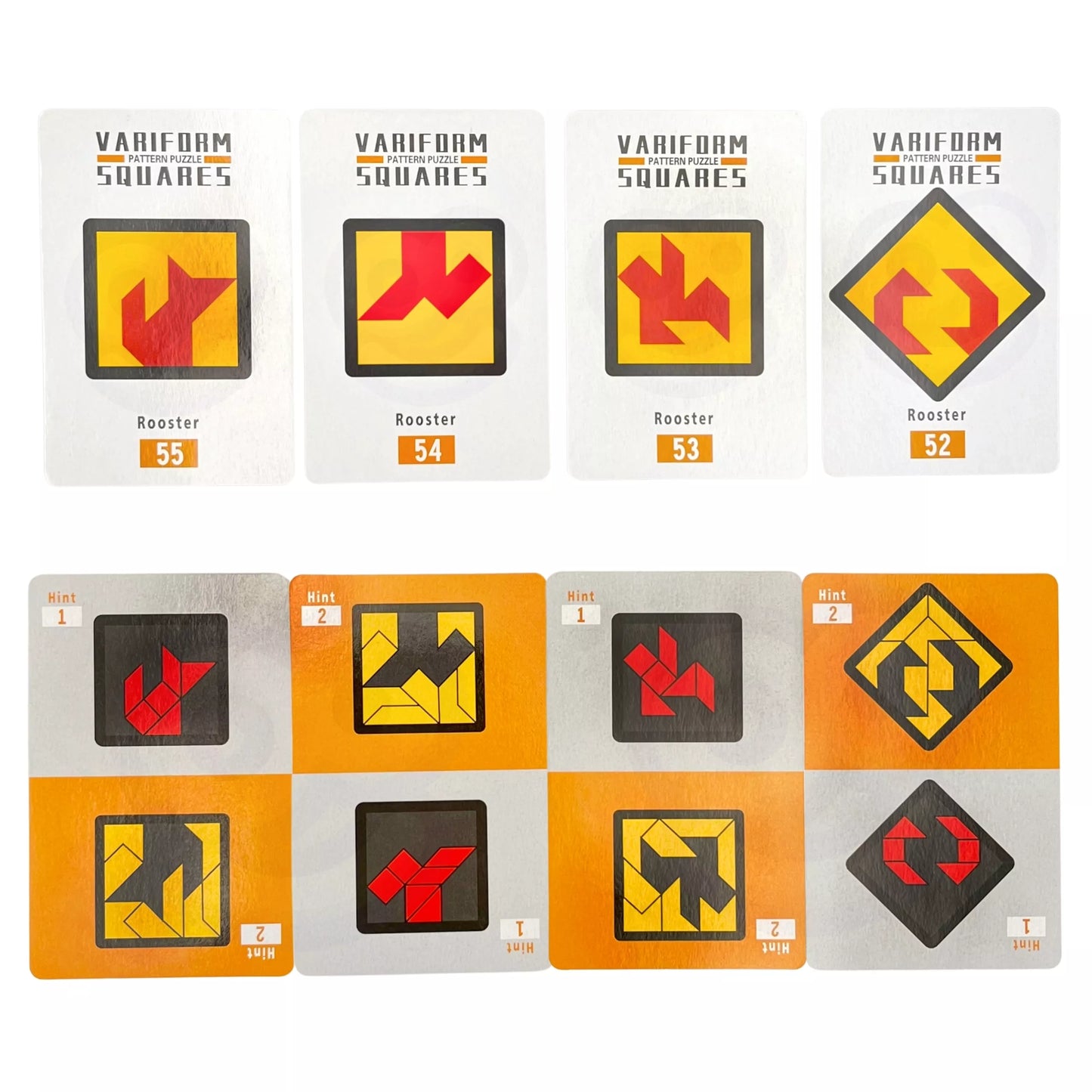 Woopie Tangram – Kišeninis Loginis Žaidimas su 55 Užduotimis
