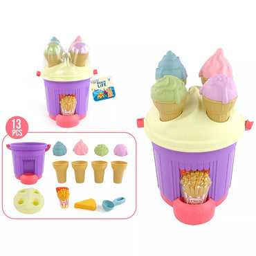 Ledų kibiras smėliui