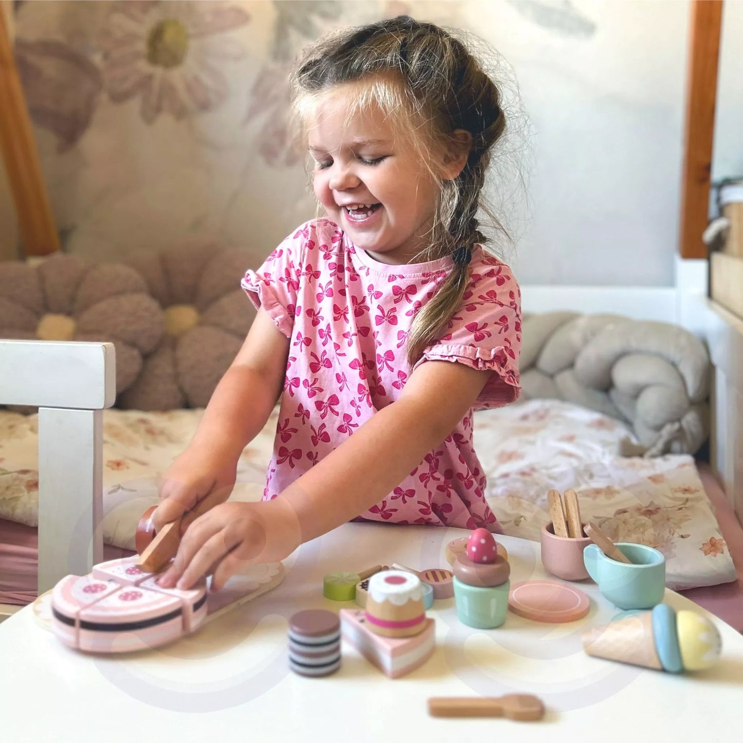 TOOKY TOY Medinis konditerijos rinkinys