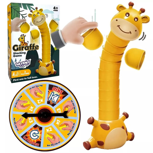 Woopie žaidimas „Žirafa – bokštas iš puodelių“