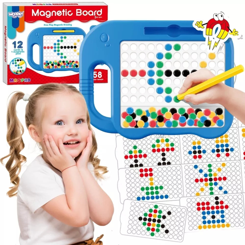 WOOPIE magnetinė lenta vaikams Montessori MagPad dramblys