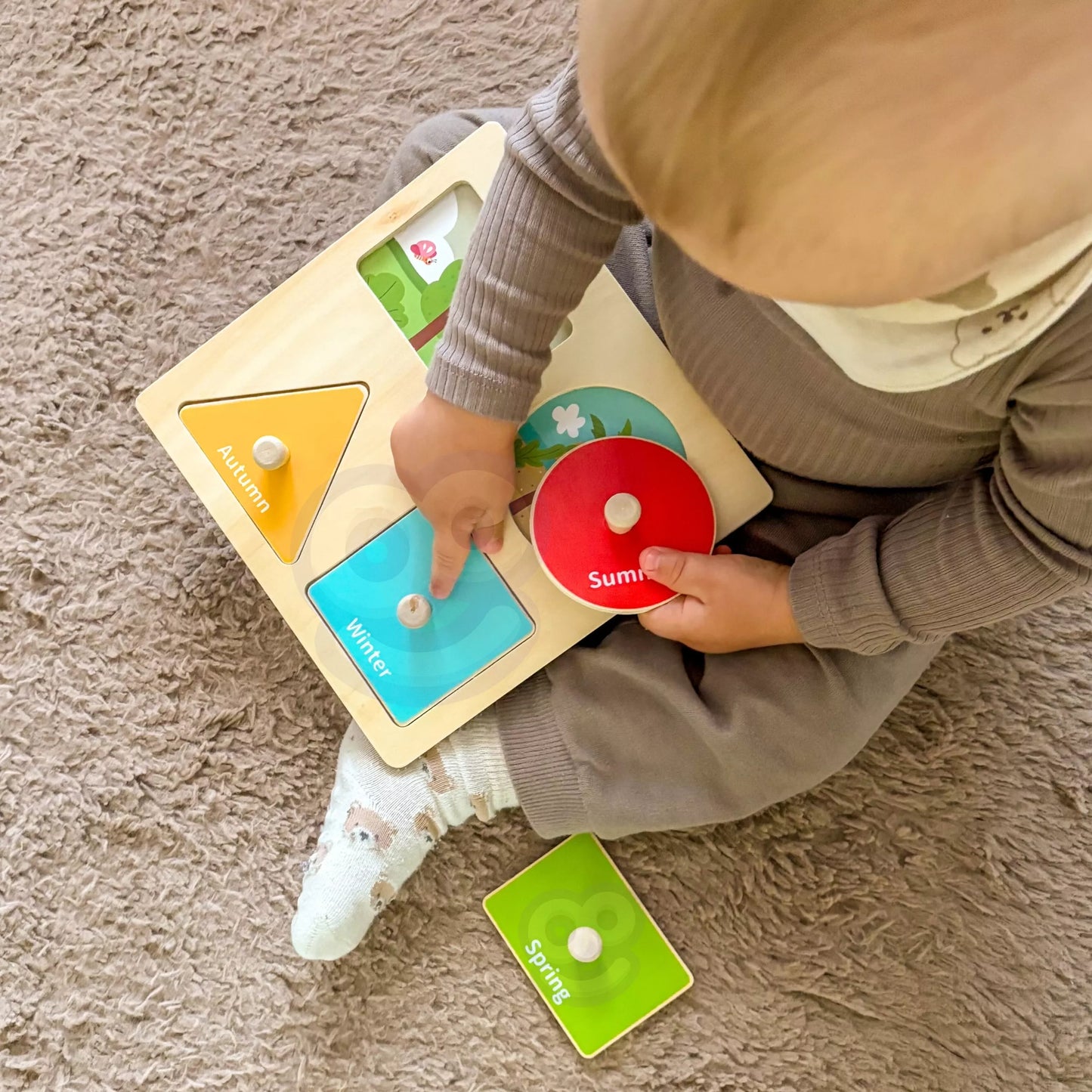 WOOPIE GREEN Box 6in1 Montessori Educational Sensory