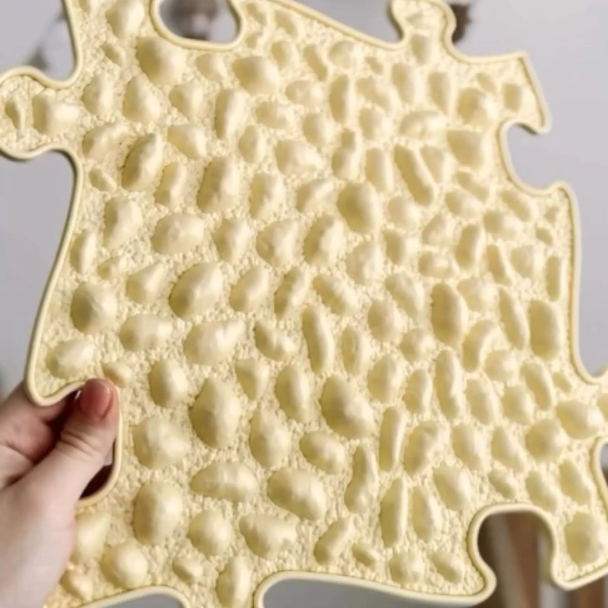 Woopie pastelinių ortopedinių kilimėlių rinkinys vaikams (4 vnt.)