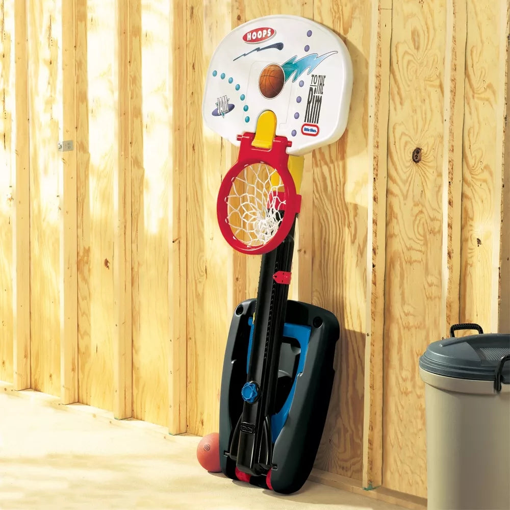 Didelis krepšinis vaikams, reguliuojamas ir sulankstomas
