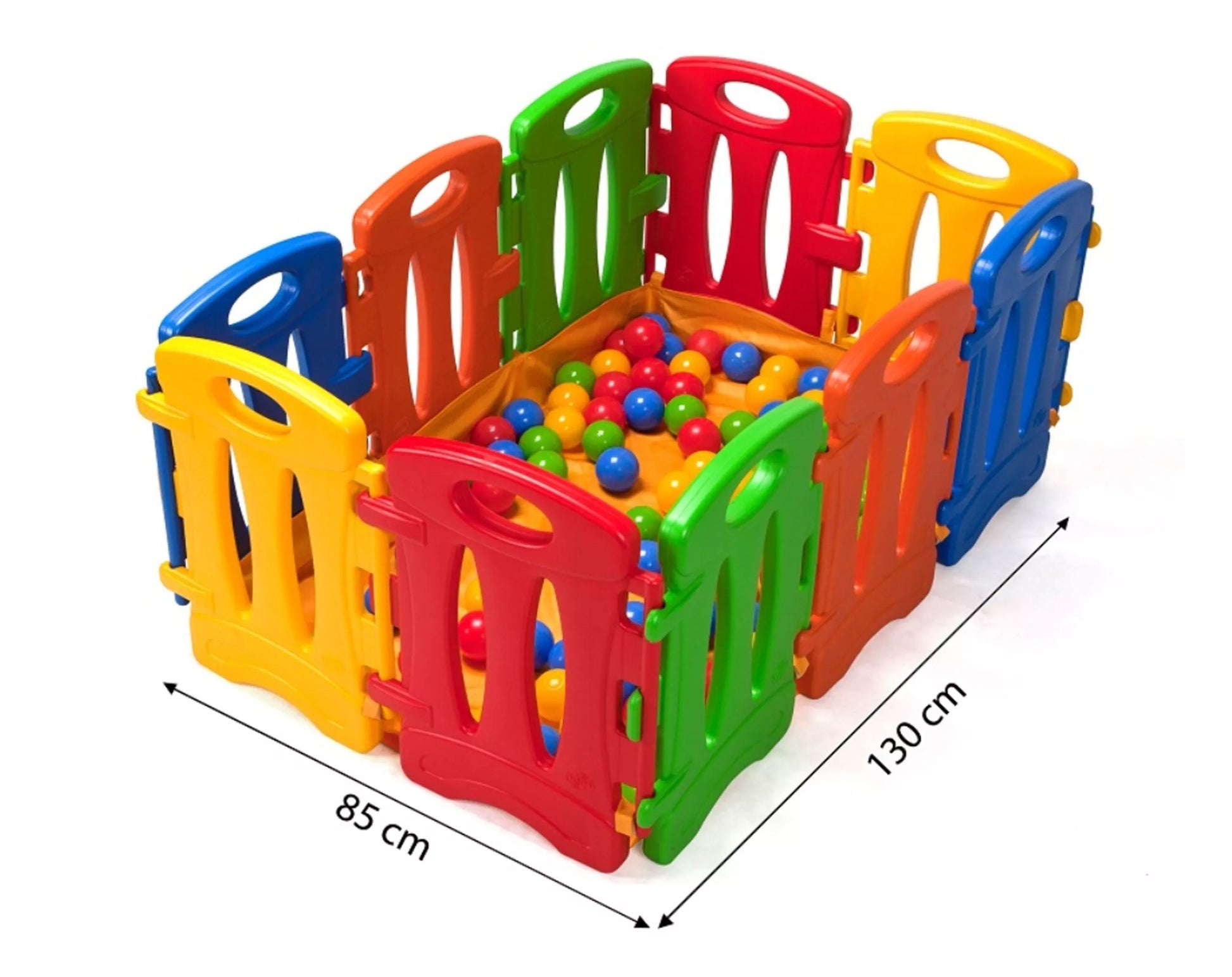 WOOPIE sausas baseino žaidimų aptvaras vaikams, namams, sodui