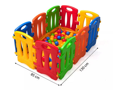 WOOPIE sausas baseino žaidimų aptvaras vaikams, namams, sodui