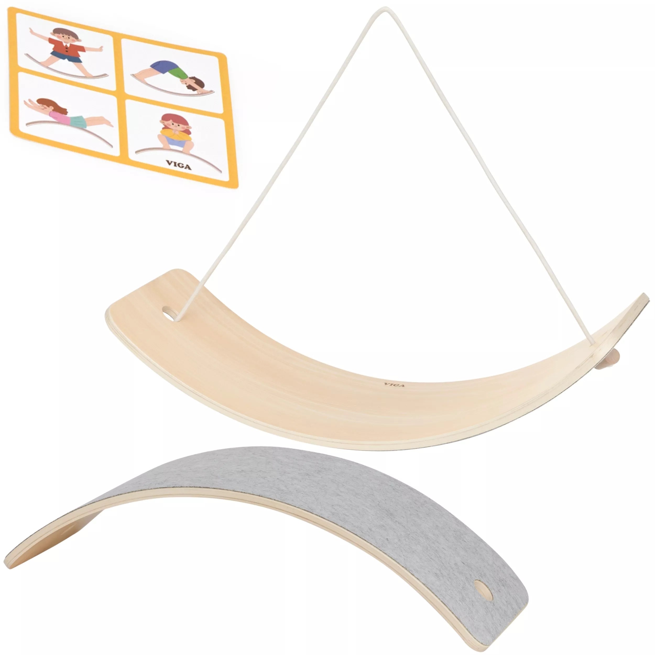 VIGA medinė balanso lenta