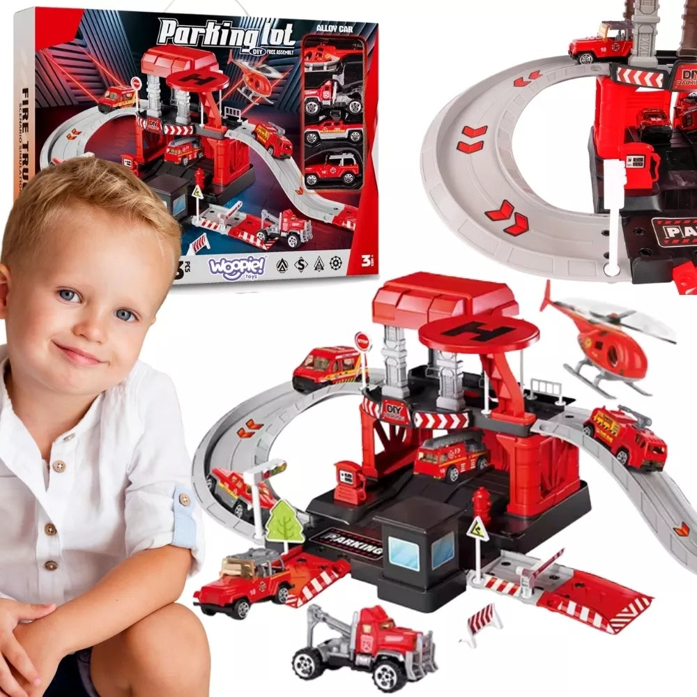 WOOPIE garažo automobilių stovėjimo aikštelė, priešgaisrinė gelbėjimo tarnyba, 43 el.