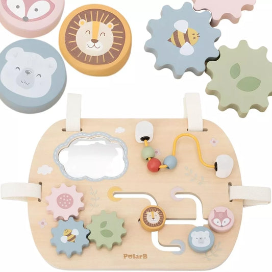 VIGA medinė daugiafunkcinė manipuliavimo lenta