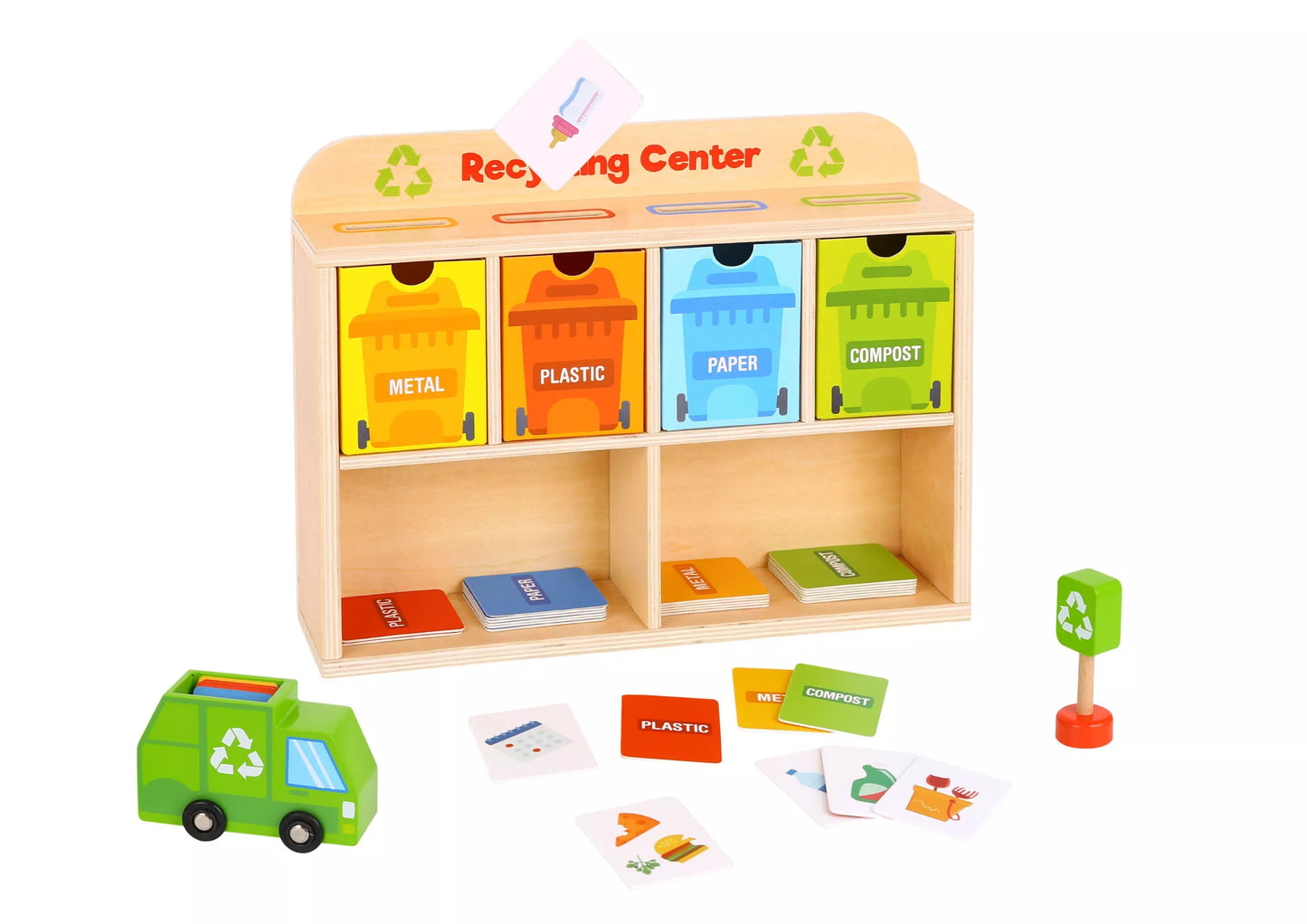 TOOKY TOY medinis rūšiavimo centras – edukacinis rūšiuoklis