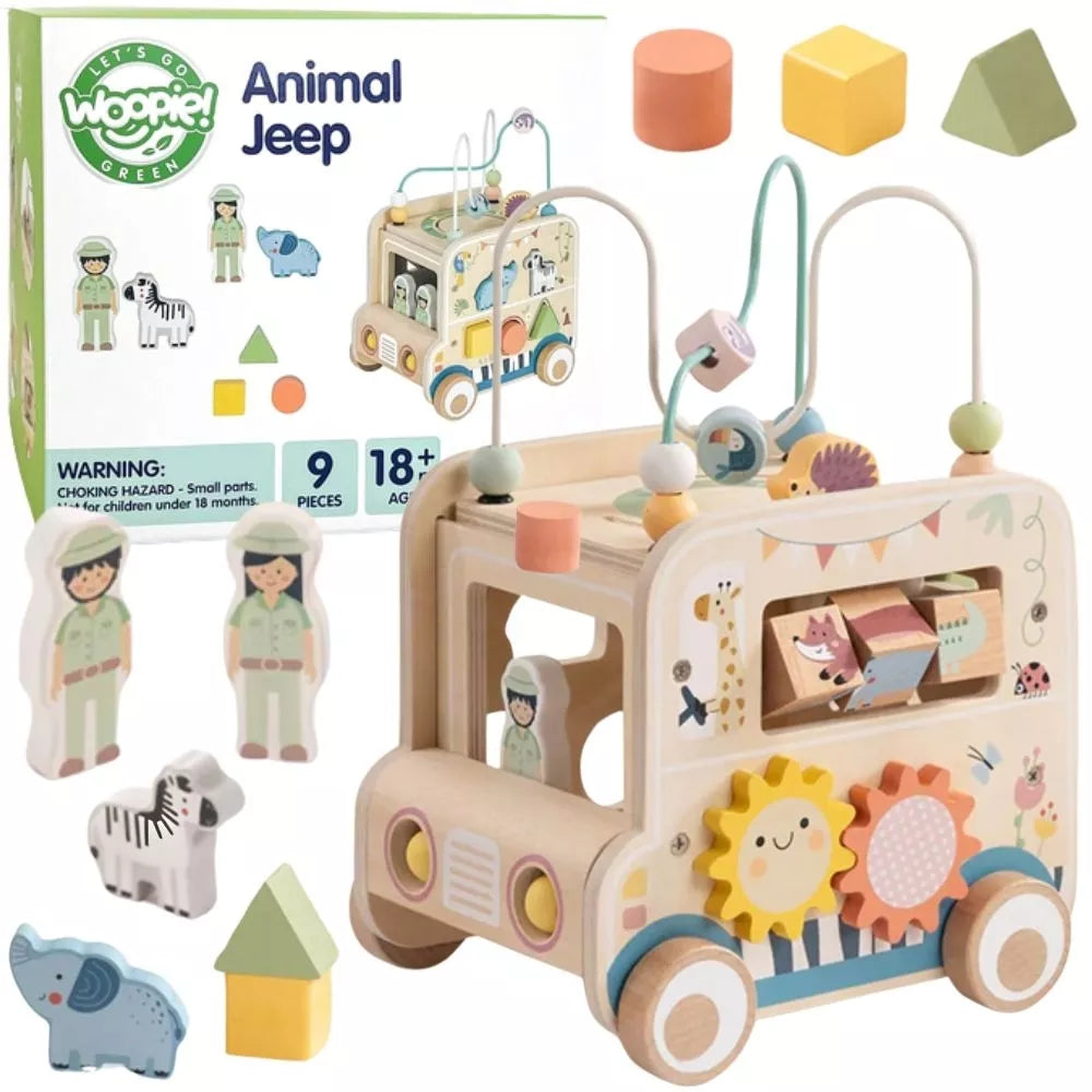 WOOPIE GREEN Medinis veiklos kubas Off-Road Safari