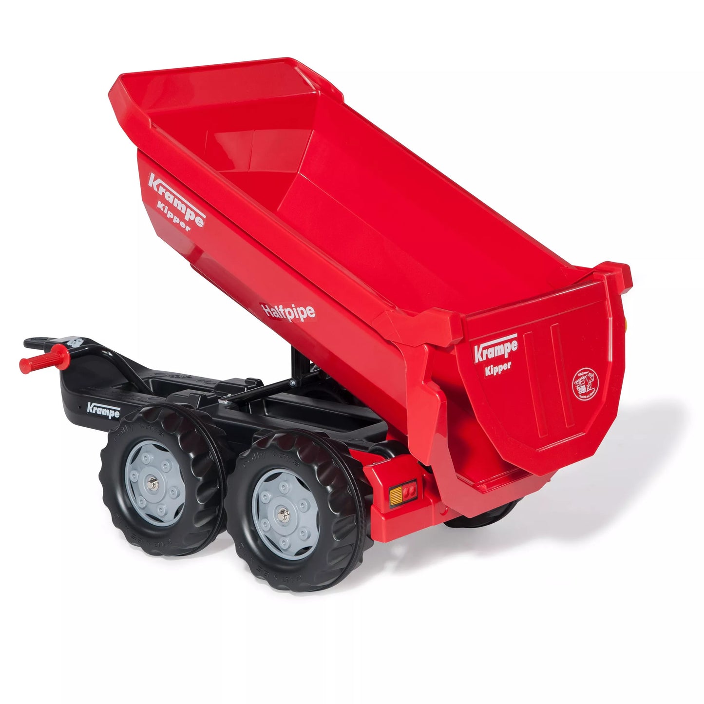 Rolly Toys priekaba „Krampe Halfpipe“ su pakėlimo mechanizmu