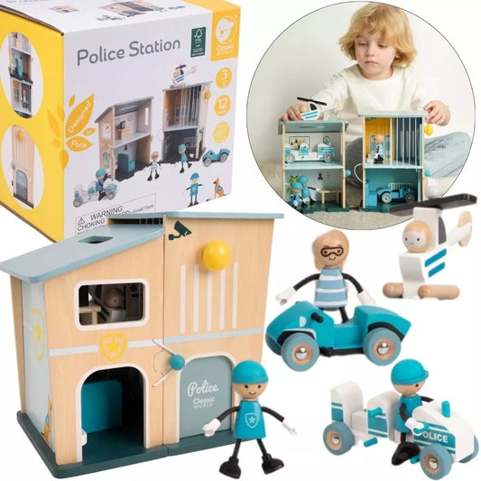 Policijos komisariatas Medinis automobilinis malūnsparnis FIGŪRĖLĖS