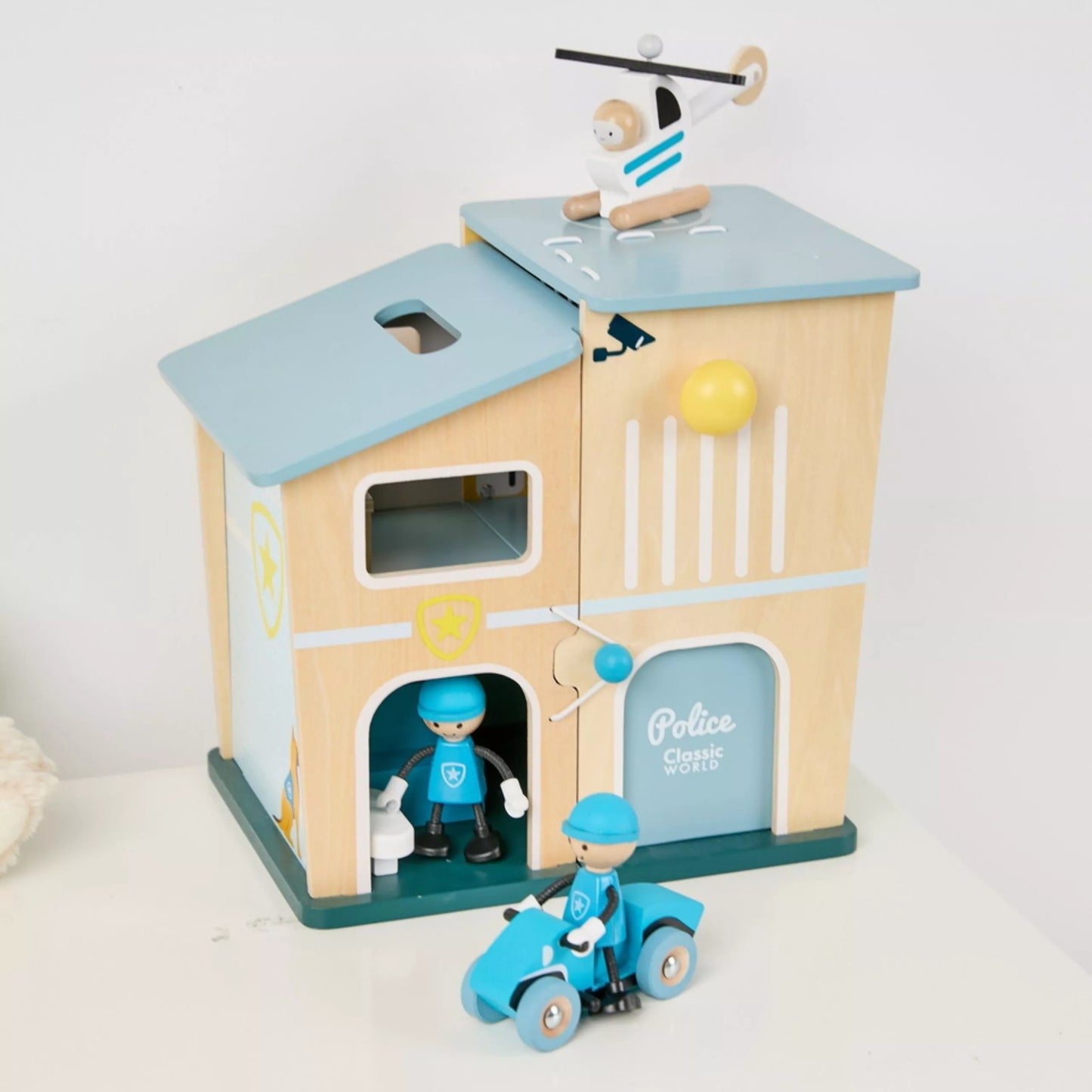 Policijos komisariatas Medinis automobilinis malūnsparnis FIGŪRĖLĖS