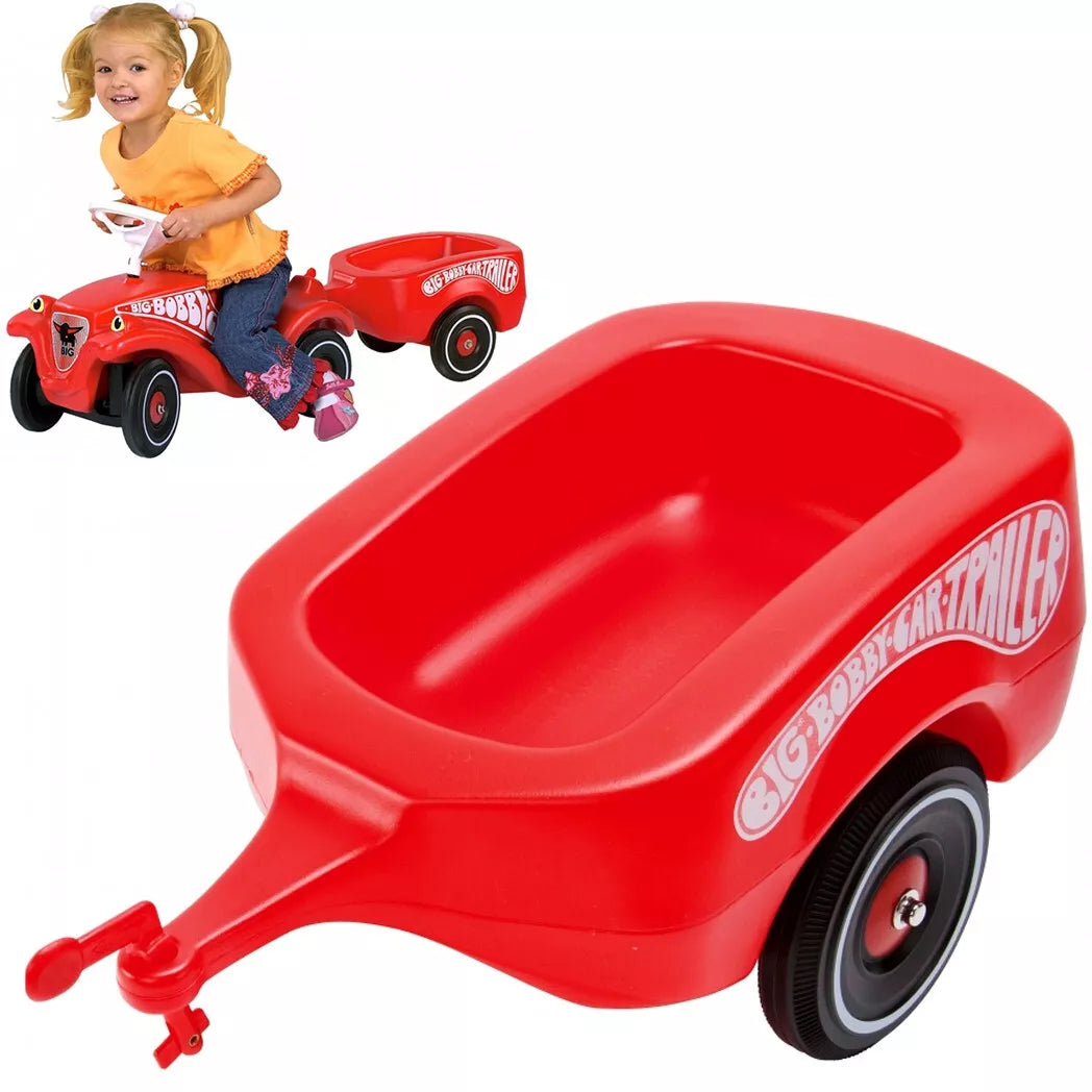 BIG raudona priekaba „Bobby Car Trailer“