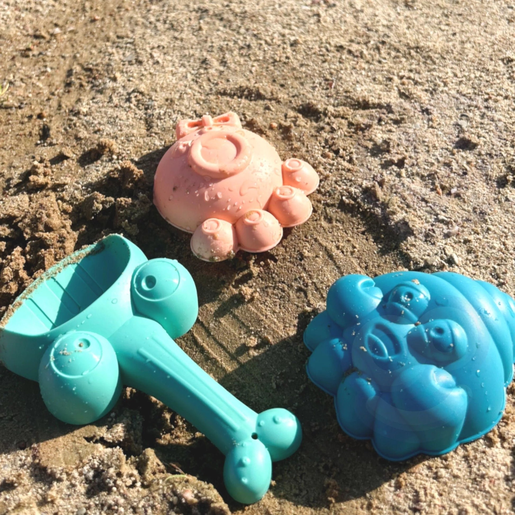 Woopie 3in1 smėlio ir vandens rinkinys lagamine