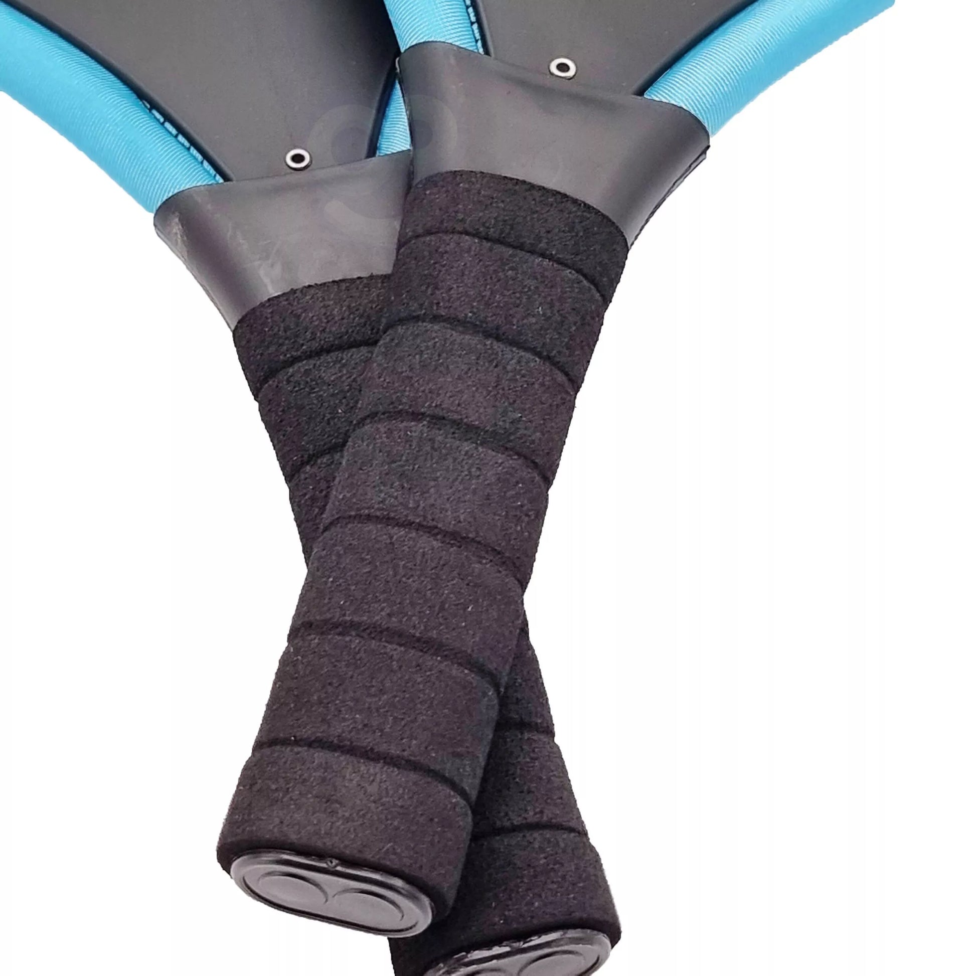 WOOPIE didelių vaikiškų badmintono rakečių rinkinys + plunksninė