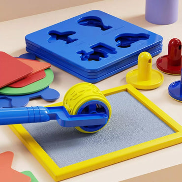 WOOPIE Vandens dažymo kilimėlis XXL 100x80cm Erdvė Mėlyna