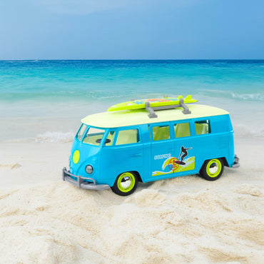 WOOPIE automobilių autobusų banglenčių sportas klasikinis mėlynas su šviesos ir garso modeliu