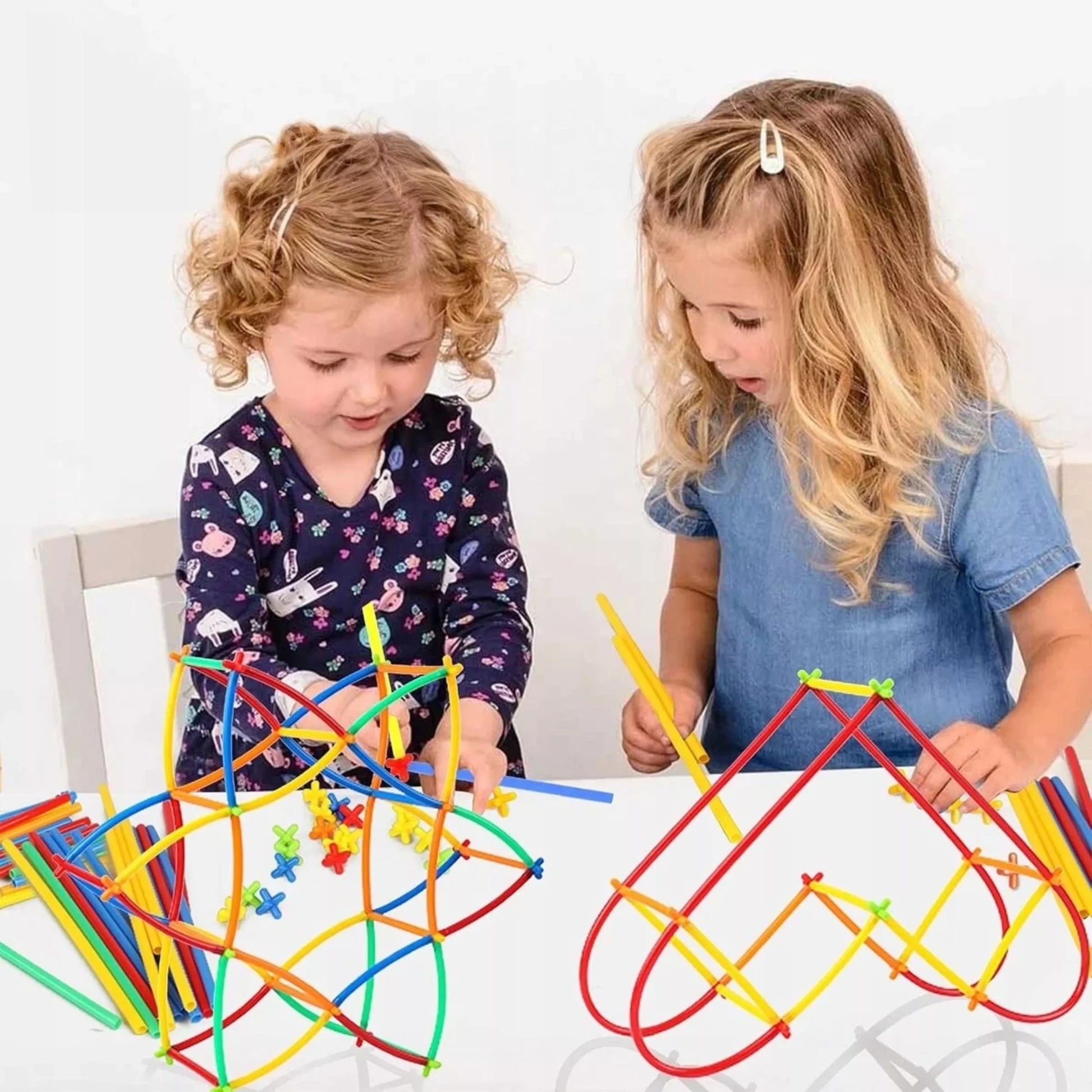 WOOPIE spalvoti šiaudeliai, 1200 vnt.