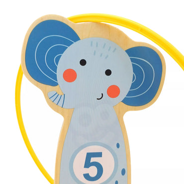 TOOKY TOY Mediniai įgūdžių žaidimo lankai „Mėtyk į taikinį“, 15 vnt.