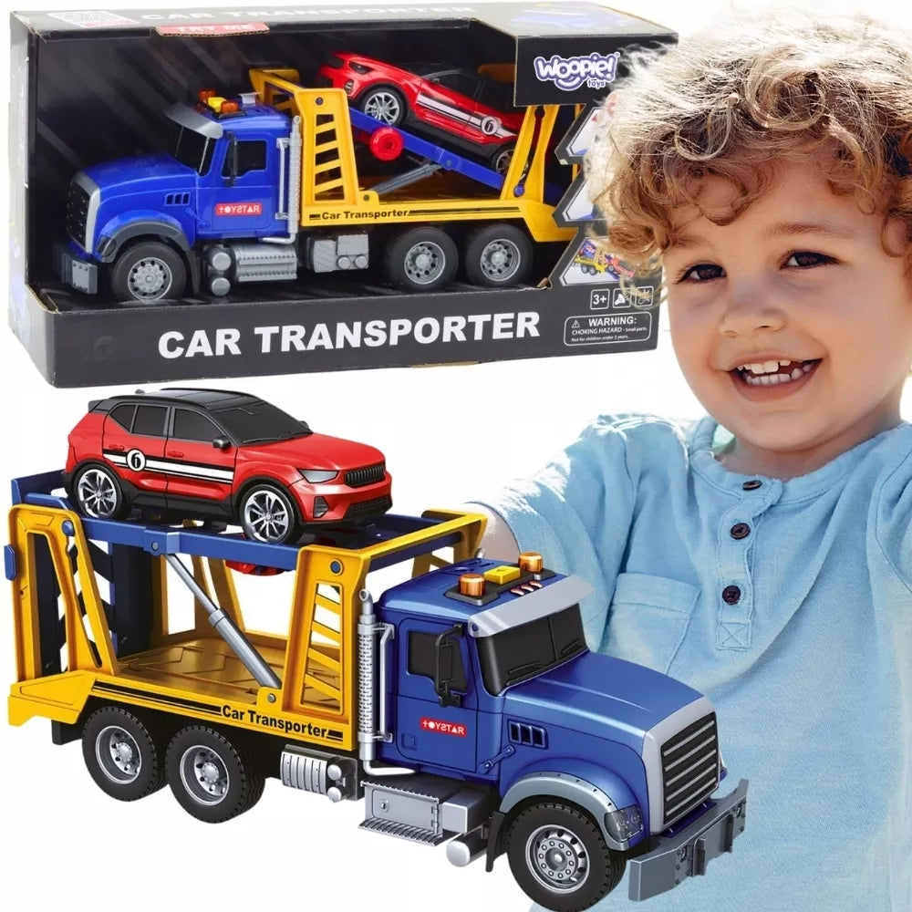 WOOPIE vilkiko vežimėlis su automobilio šviesos garsu