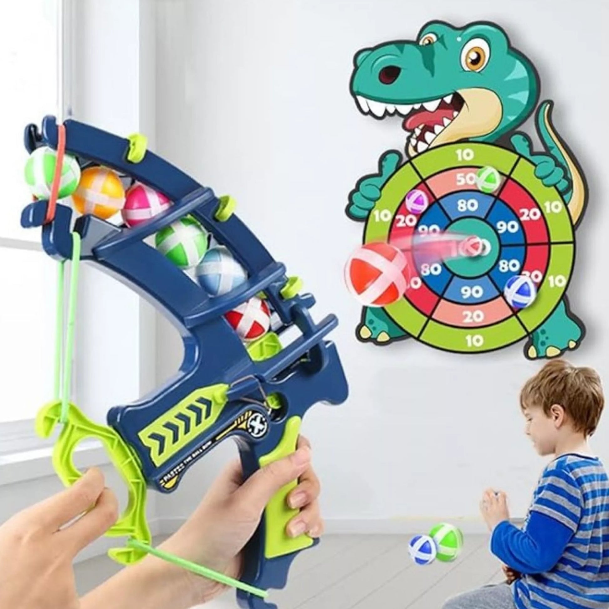 Woopie 2in1 Rinkinys – Dino Tikslo Lenta + Lankas