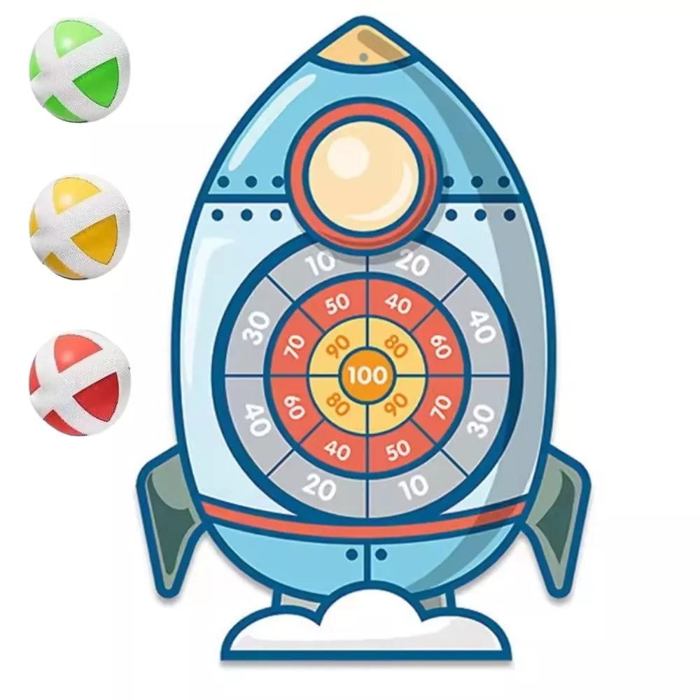 WOOPIE Velcro smiginio raketinis arkadinis žaidimas