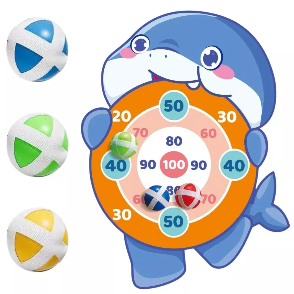 WOOPIE Velcro dartboard ryklių arkadinis žaidimas