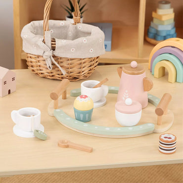 WOOPIE GREEN Medinės arbatos ir kavos rinkinys 12 vnt.