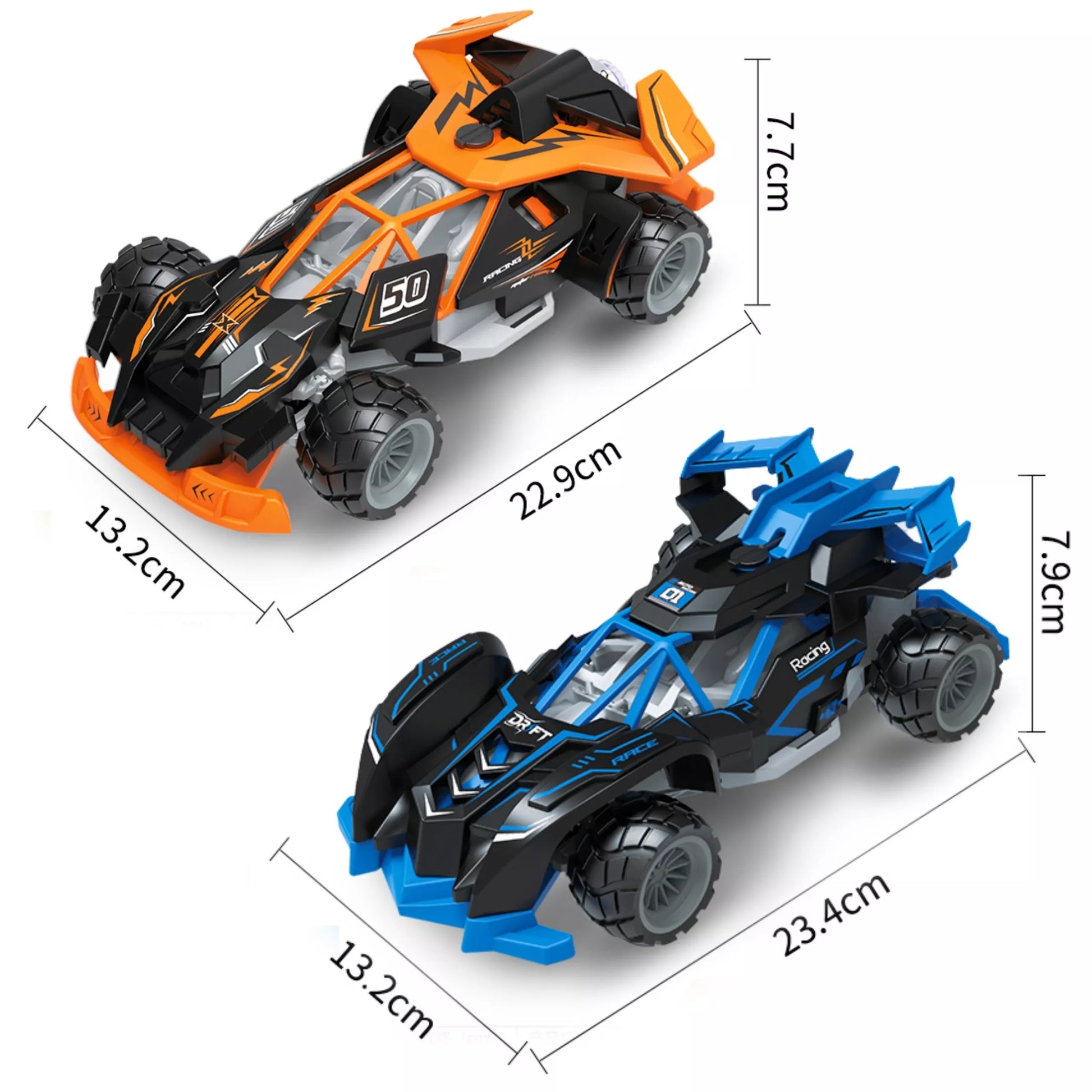 WOOPIE RC Nuotoliniu būdu valdomas lenktyninis automobilis