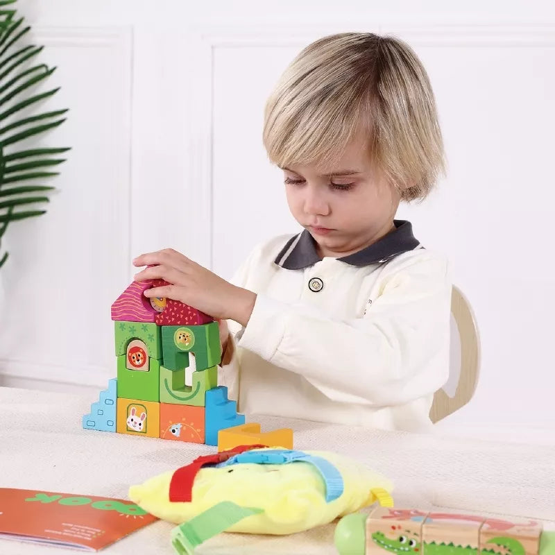TOOKY TOY  Montessori lavinamoji dėžutė 7in1 sensorinė 22–24 mėn.